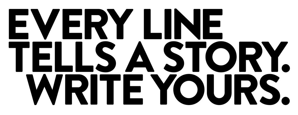 Every line tells a story